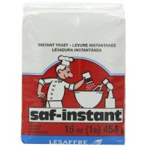 SAF Red Instant Yeast, 1-Pound Pouch; Gluten Free, Non-GMO, Kosher, Vegan