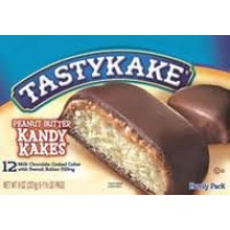Tastykake Peanut Butter Kandy Kakes - 6 Packs of 2 Cakes