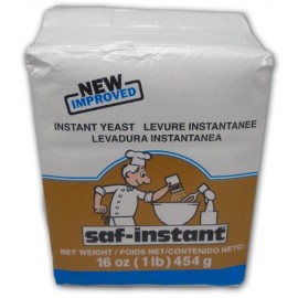 SAF Gold Instant Yeast - 1 Pound Pouch; Gluten Free, Non GMO, Kosher, Vegan