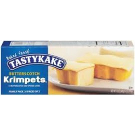 Tastykake: Butterscotch Krimpets - 6 Packs of 2 Cakes