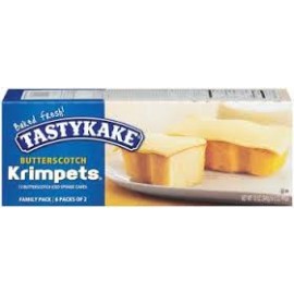 Tastykake: Butterscotch Krimpets - 6 Packs of 2 Cakes